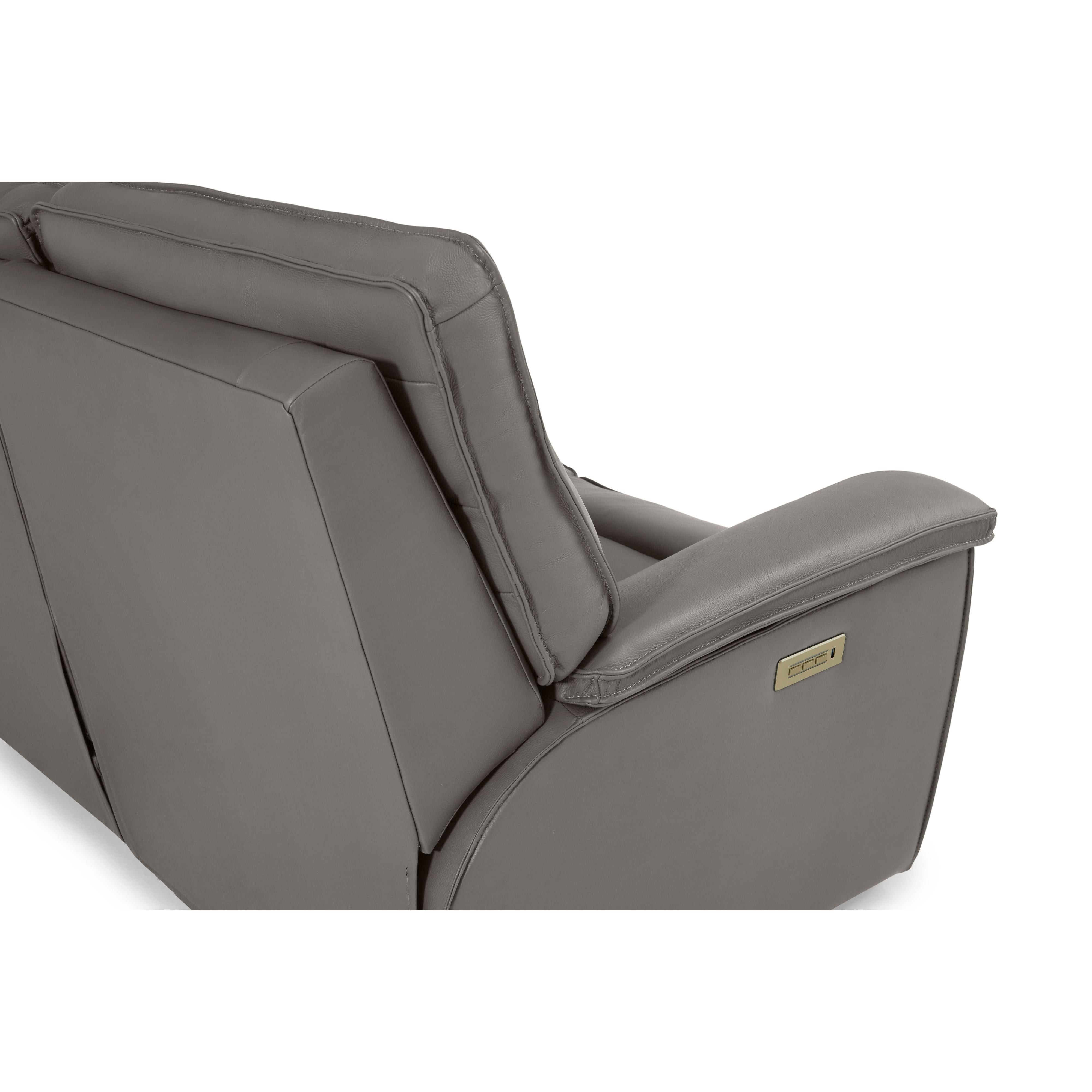 Palliser Oakley Power Reclining Leather Match Sofa 41178-L6-BALI-MARBLE-MATCH IMAGE 15