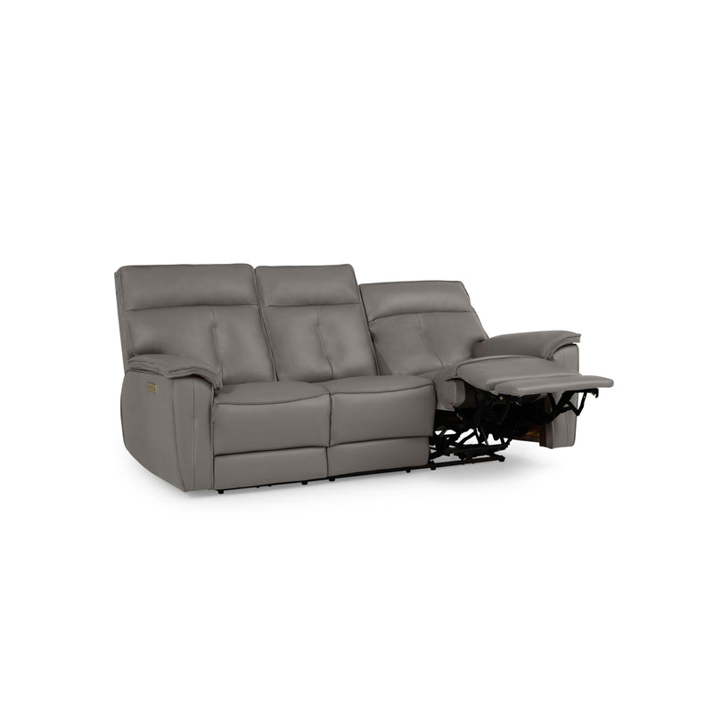 Palliser Oakley Power Reclining Leather Match Sofa 41178-L6-BALI-MARBLE-MATCH IMAGE 5