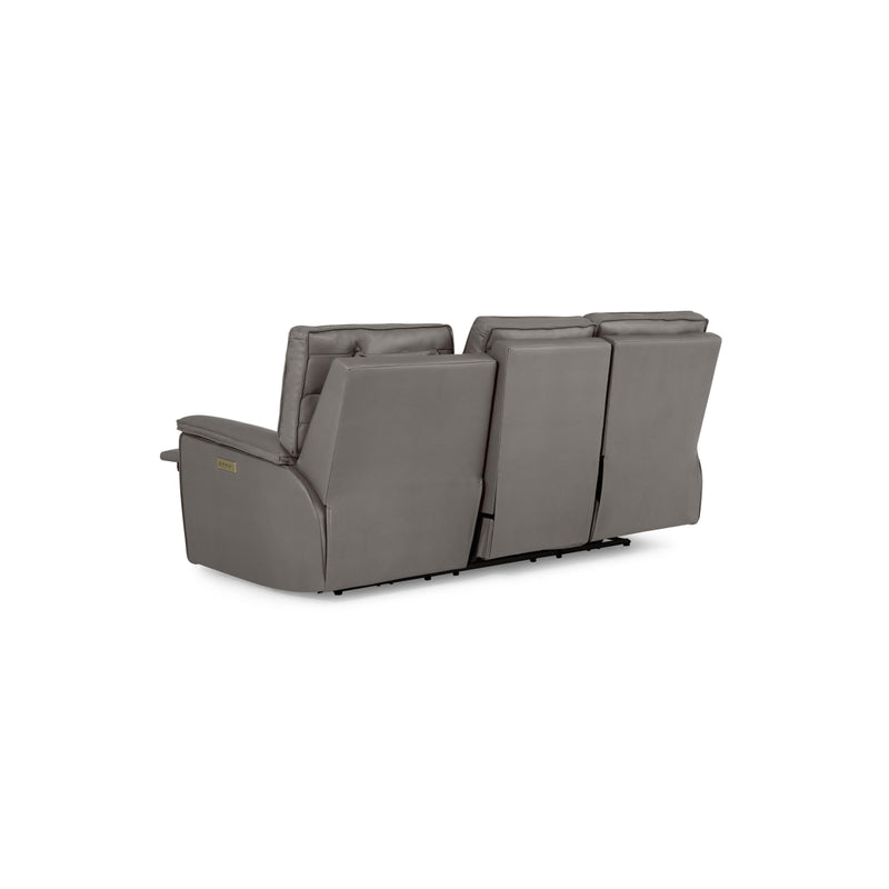 Palliser Oakley Power Reclining Leather Match Sofa 41178-L6-BALI-MARBLE-MATCH IMAGE 8