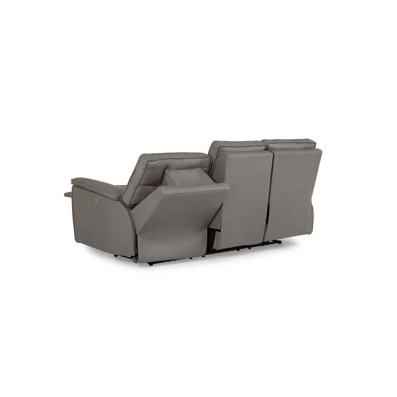 Palliser Oakley Power Reclining Leather Match Sofa 41178-L6-BALI-MARBLE-MATCH IMAGE 9