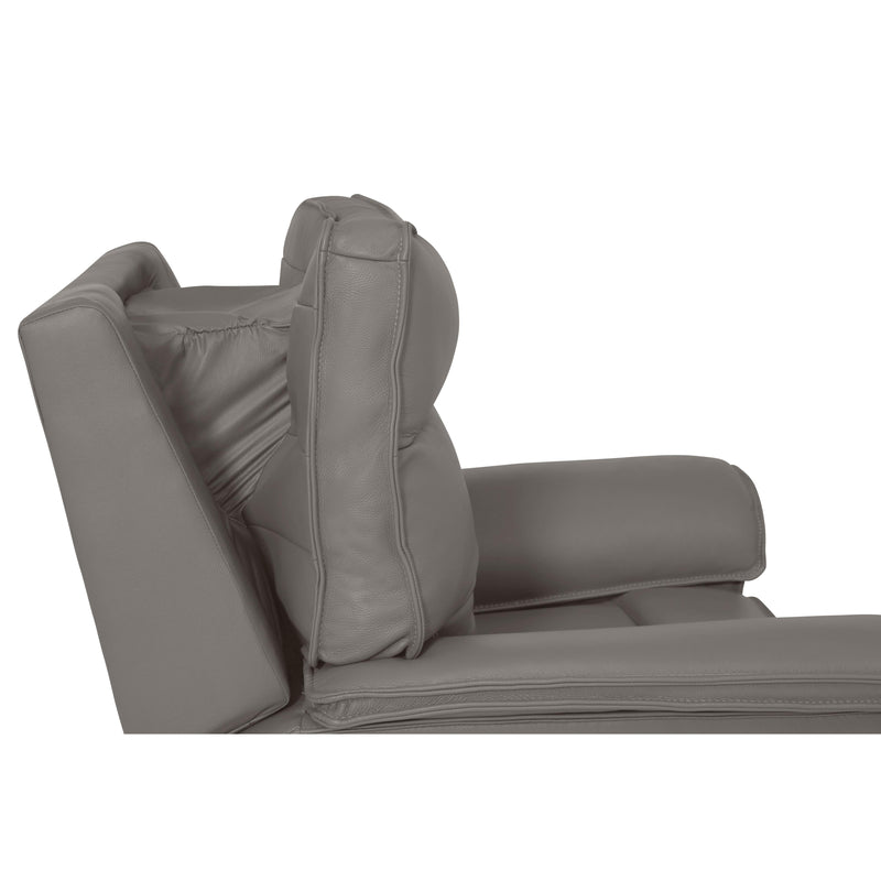 Palliser Oakley Power Leather Match Recliner with Wall Recline 41187-L9-BALI-MARBLE-MATCH IMAGE 15