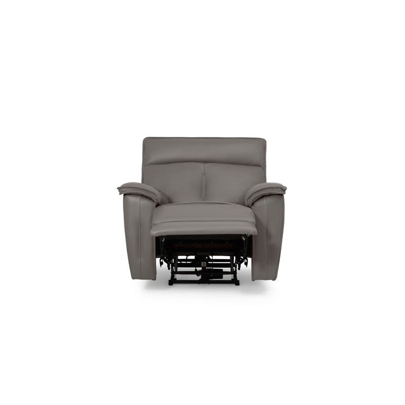 Palliser Oakley Power Leather Match Recliner with Wall Recline 41187-L9-BALI-MARBLE-MATCH IMAGE 17