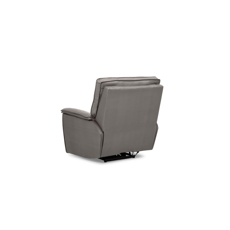 Palliser Oakley Power Leather Match Recliner with Wall Recline 41187-L9-BALI-MARBLE-MATCH IMAGE 5