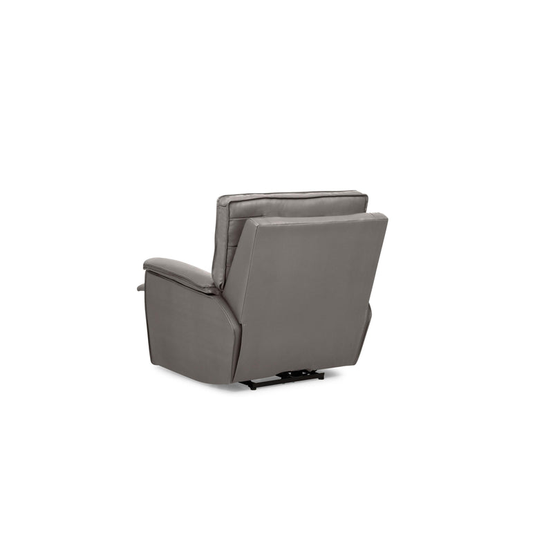 Palliser Oakley Power Leather Match Recliner with Wall Recline 41187-L9-BALI-MARBLE-MATCH IMAGE 6