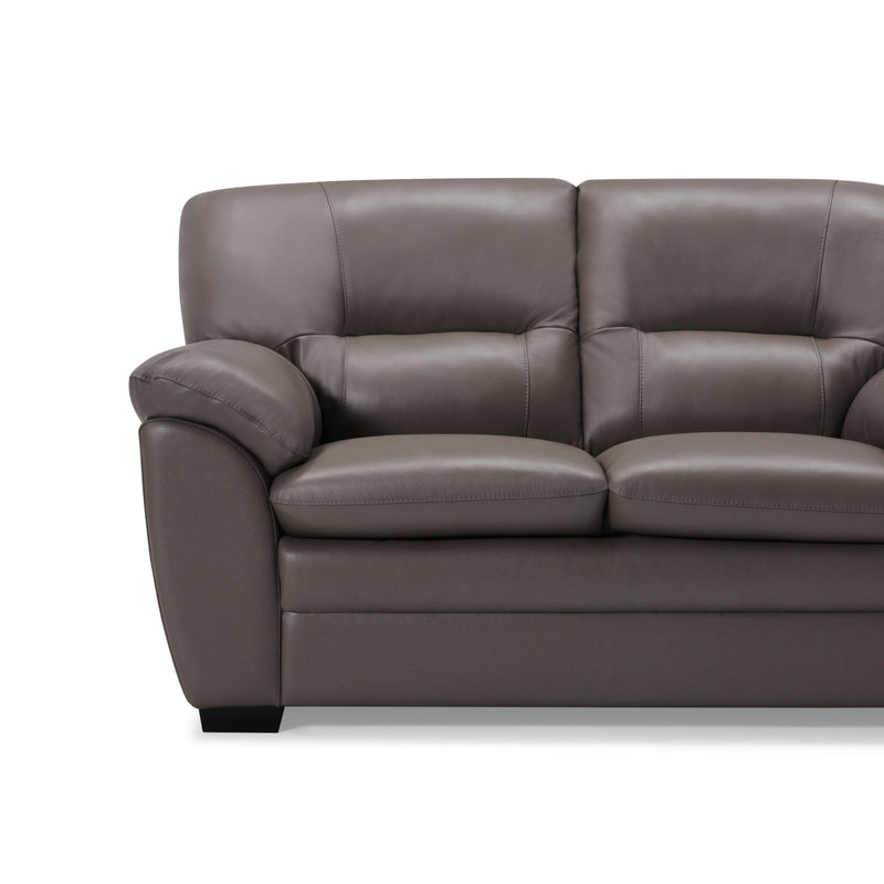 Palliser Amisk Stationary Leather Match Loveseat 77343-03-VALENCIA-PEWTER-MATCH IMAGE 10