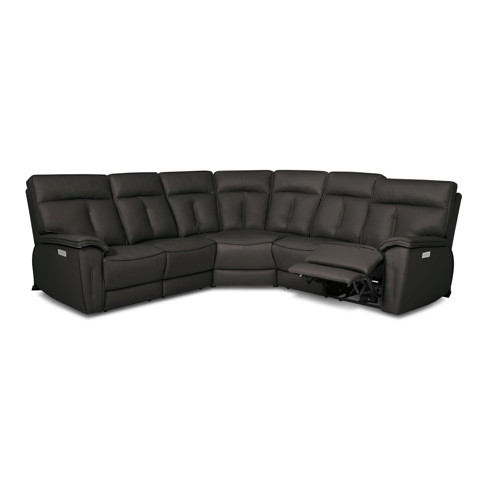  Palliser Oakley 41187 5 pc Power Sectional - Bali Carob Match IMAGE 8