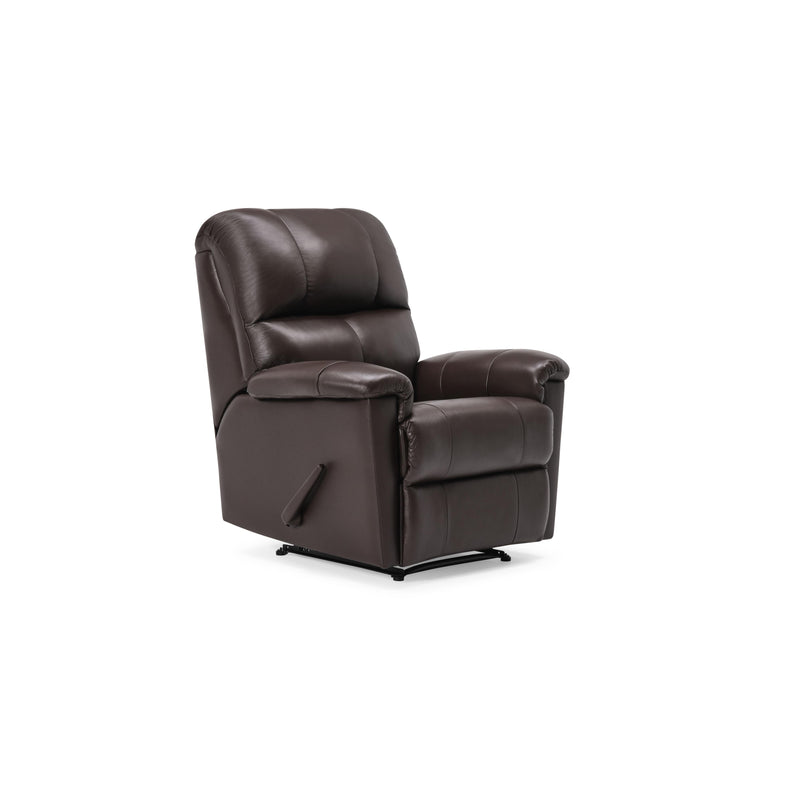 Palliser Gilmore Leather Match Recliner with Wall Recline 43143-35-VALENCIA-CAFÉ-MATCH IMAGE 1