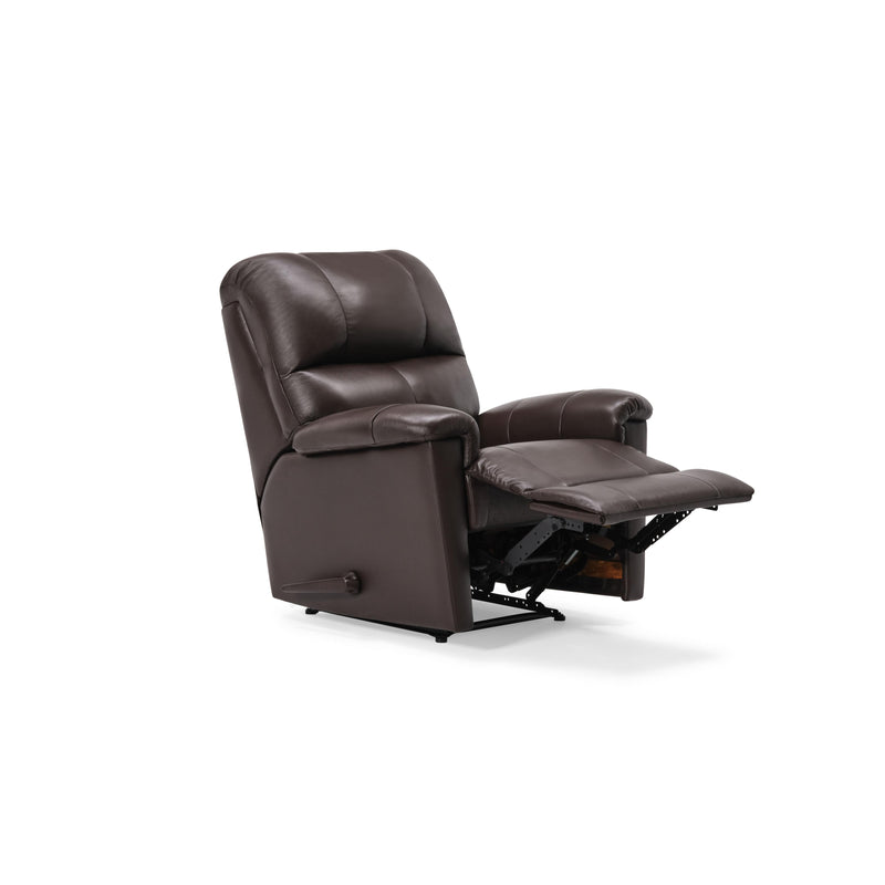 Palliser Gilmore Leather Match Recliner with Wall Recline 43143-35-VALENCIA-CAFÉ-MATCH IMAGE 2