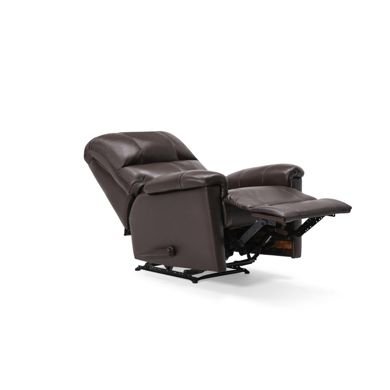 Palliser Gilmore Leather Match Recliner with Wall Recline 43143-35-VALENCIA-CAFÉ-MATCH IMAGE 3