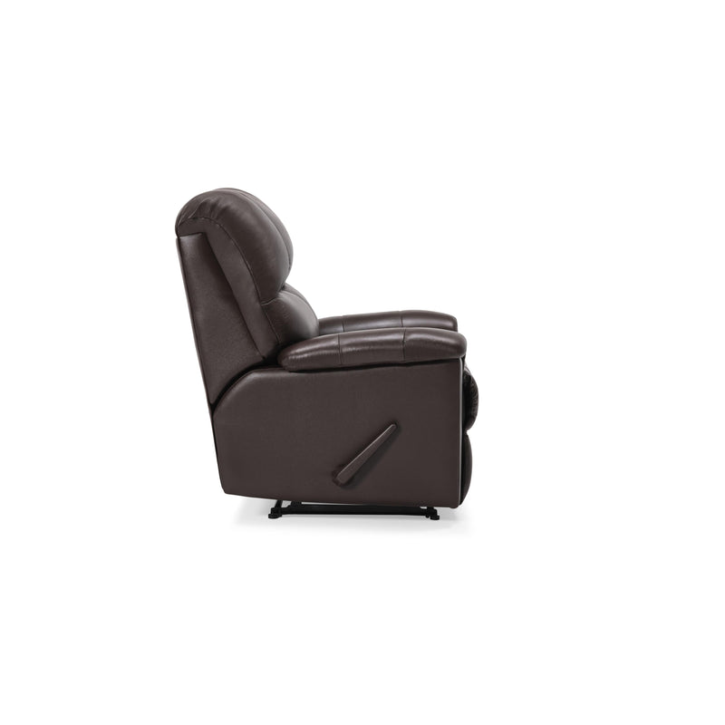 Palliser Gilmore Leather Match Recliner with Wall Recline 43143-35-VALENCIA-CAFÉ-MATCH IMAGE 6