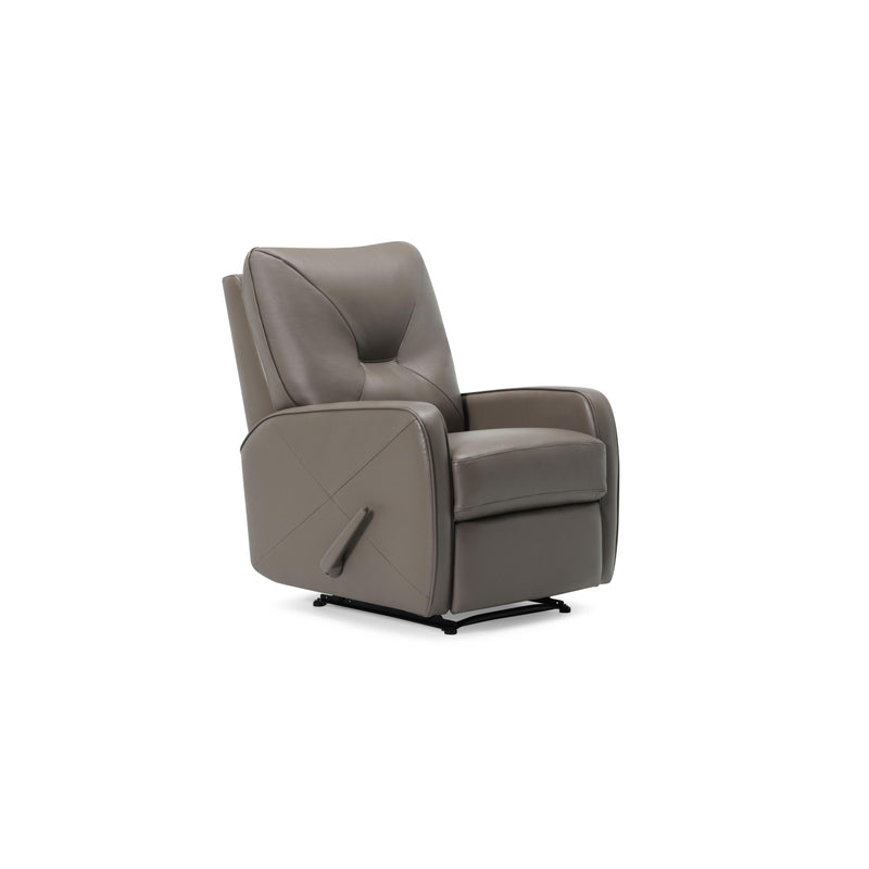 Palliser Theo Power Rocker Leather Match Recliner with Wall Recline 42002-31-VALENCIA-PEWTER-MATCH IMAGE 1