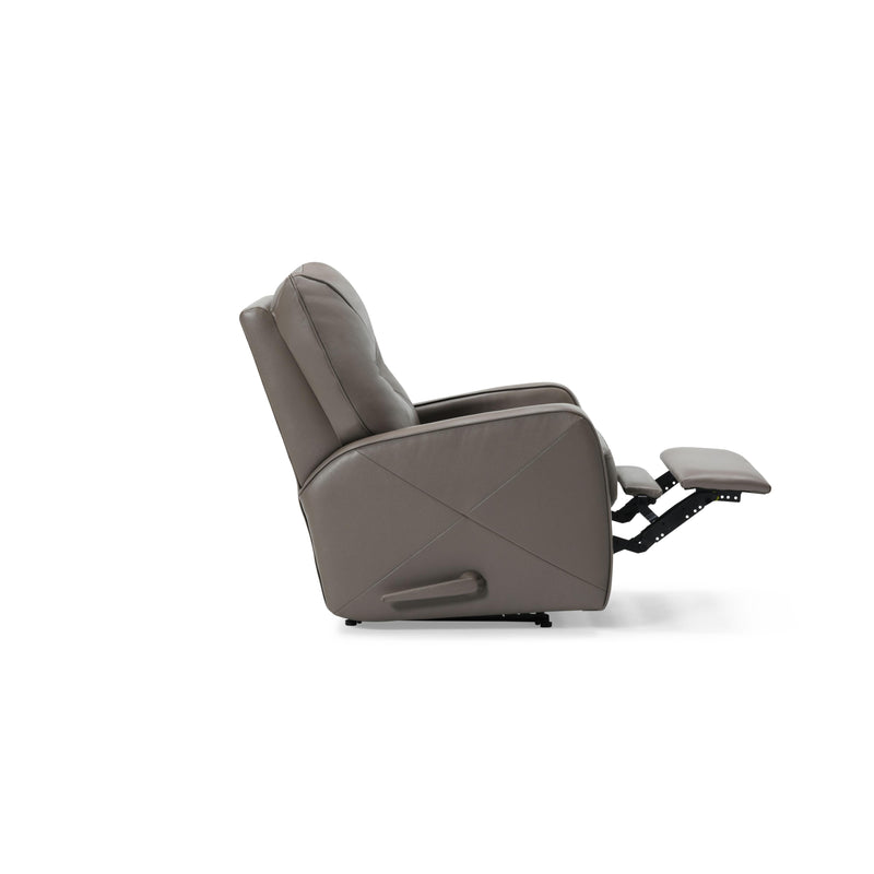 Palliser Theo Power Rocker Leather Match Recliner with Wall Recline 42002-31-VALENCIA-PEWTER-MATCH IMAGE 5