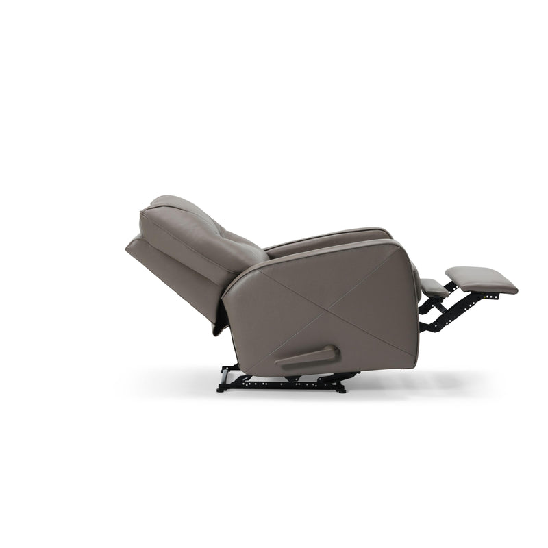 Palliser Theo Power Rocker Leather Match Recliner with Wall Recline 42002-31-VALENCIA-PEWTER-MATCH IMAGE 6