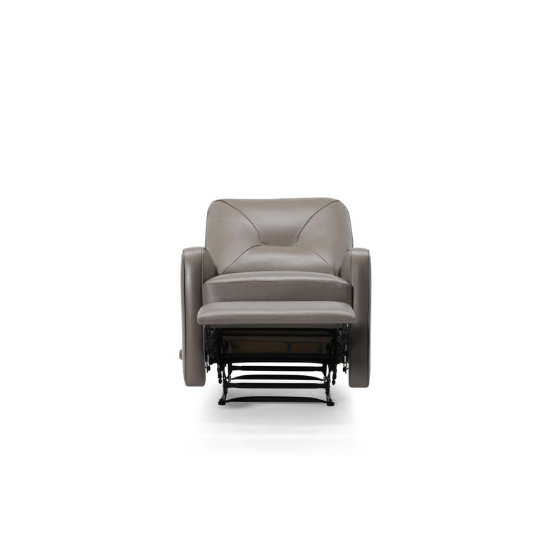 Palliser Theo Power Rocker Leather Match Recliner with Wall Recline 42002-31-VALENCIA-PEWTER-MATCH IMAGE 9