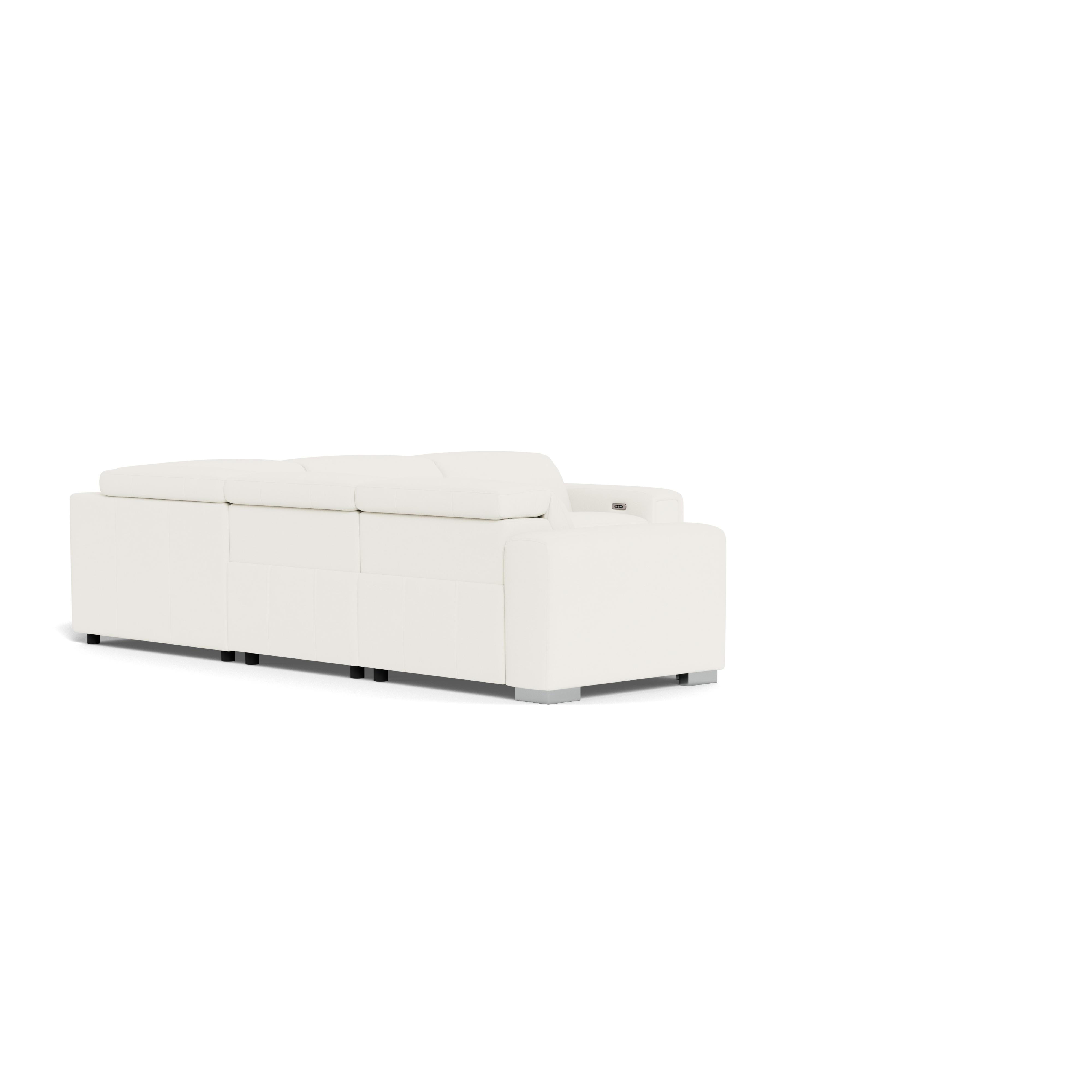  Palliser Titan 44004 5 pc Power Sectional - Valencia Snow Match IMAGE 5