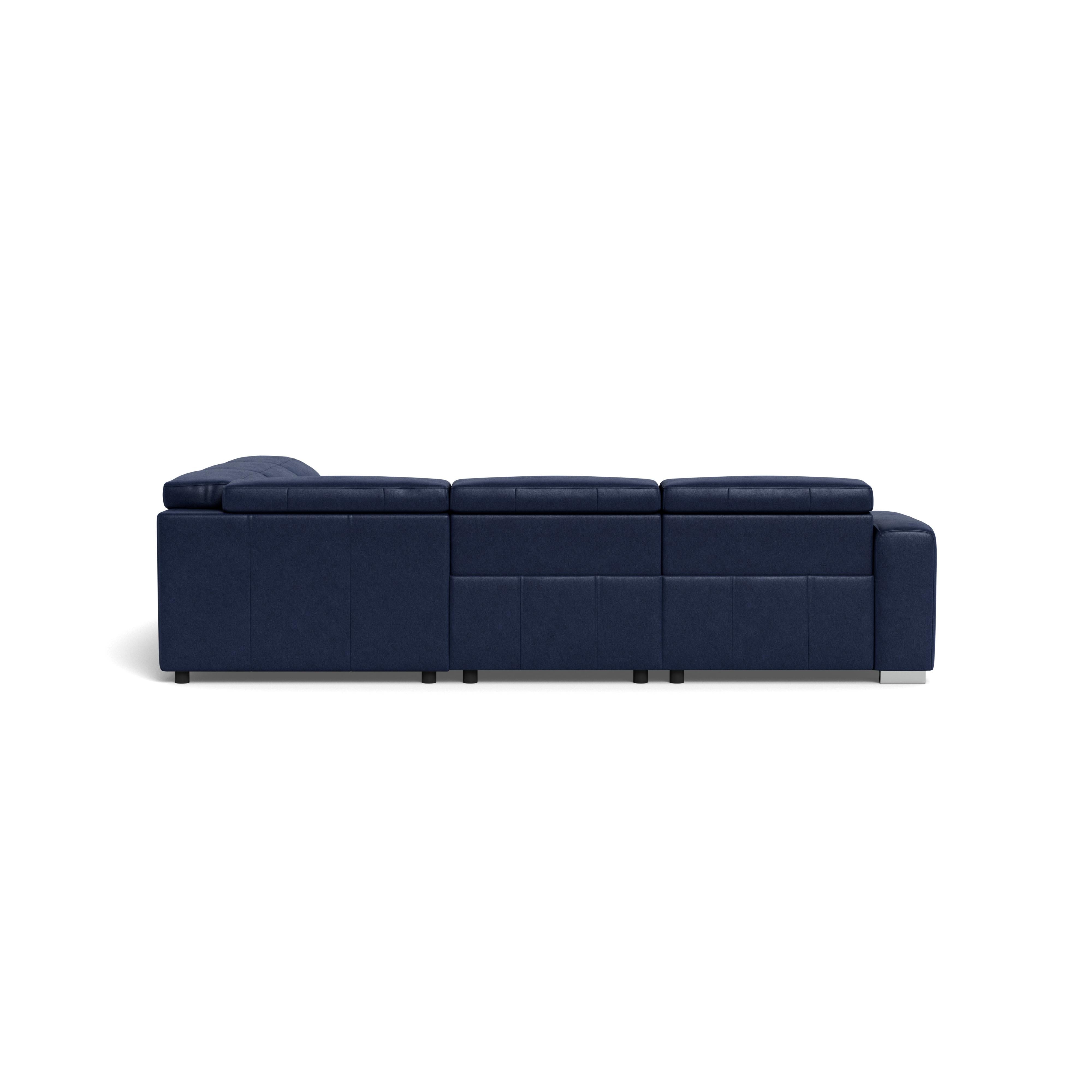  Palliser Titan 44004 5 pc Power Sectional - Valencia Sapphire Match IMAGE 7