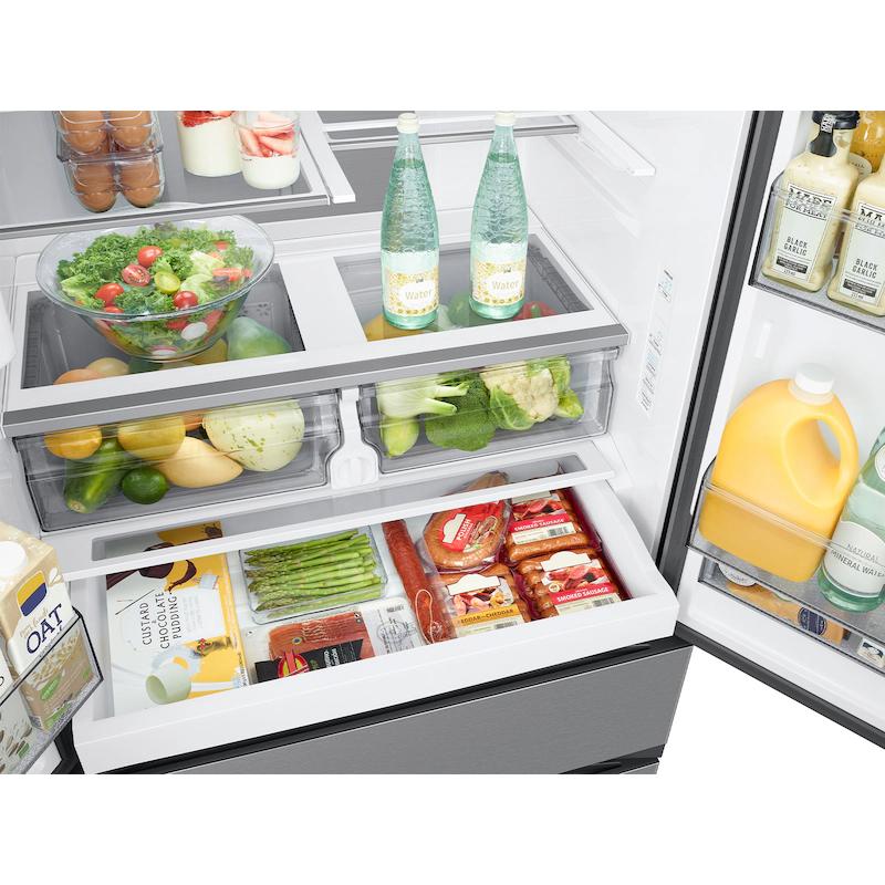 Samsung 36-inch, 25 cu. ft. Counter-Depth French 4-Door Refrigerator with Ice and Water Dispensing System RF26CG7400SRAA IMAGE 8