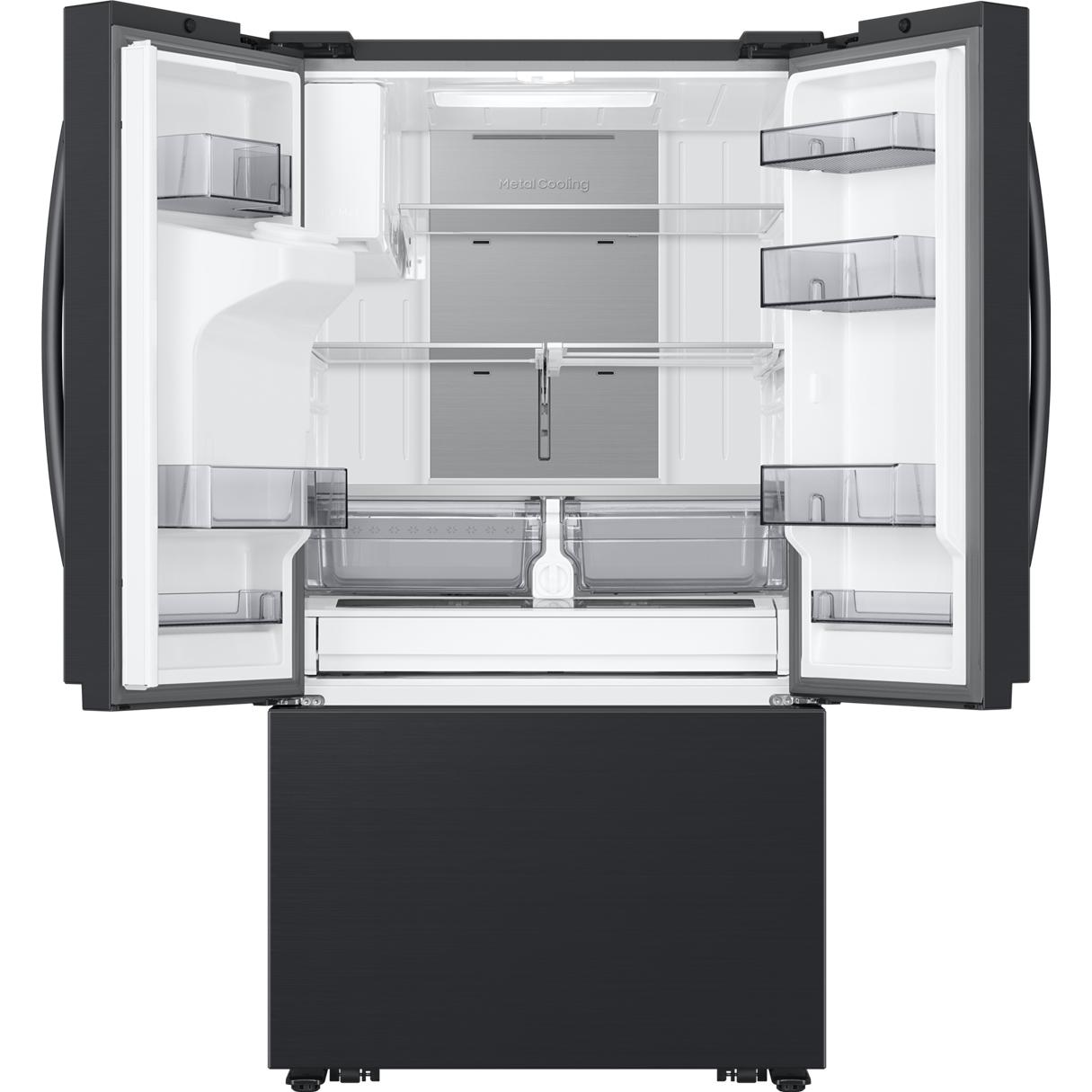  Samsung 36-inch, 31 cu. ft. French 3-Door Refrigerator with SmartThings Energy RF32CG5400MTAA IMAGE 2