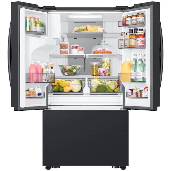 Samsung 36-inch, 31 cu. ft. French 3-Door Refrigerator with SmartThings Energy RF32CG5400MTAA IMAGE 3