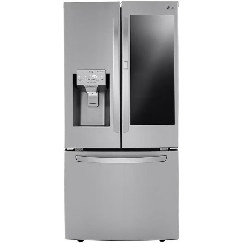 LG 33-inch, 24.4 cu. ft. French 3-Door Refrigerator with Slim SpacePlus™ Ice System LRFVS2503S IMAGE 1