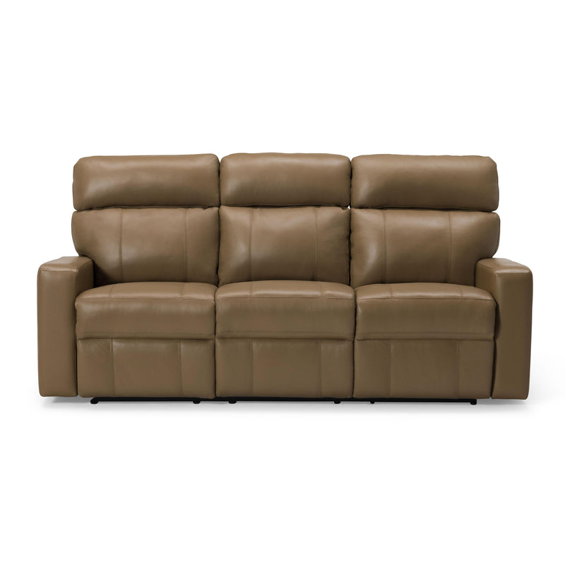 Palliser Oakwood Reclining Leather Match Sofa 41049-51-VALENCIA-DUNE-MATCH IMAGE 1