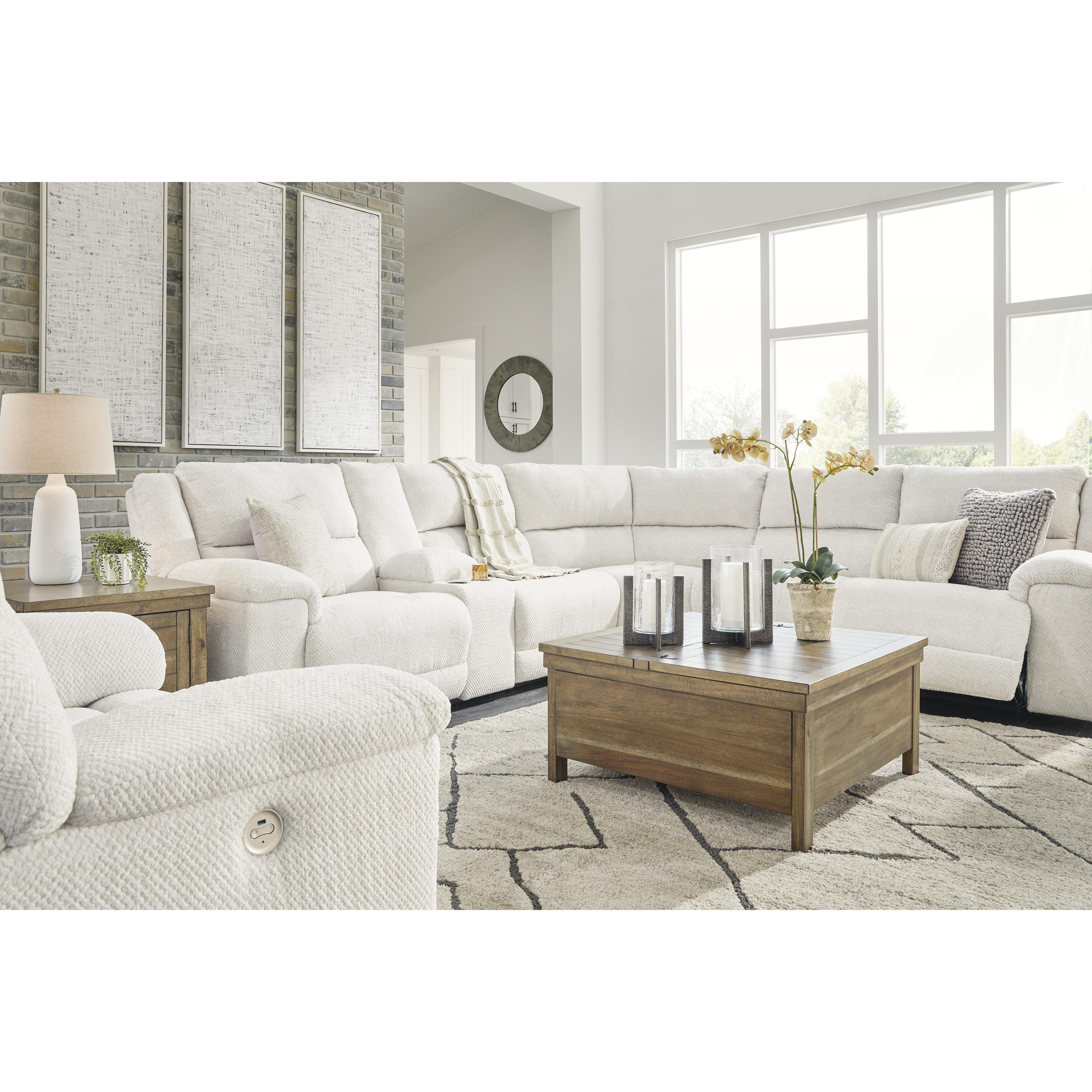  Signature Design by Ashley Keensburg 6180782 Wide Seat Power Recliner IMAGE 7
