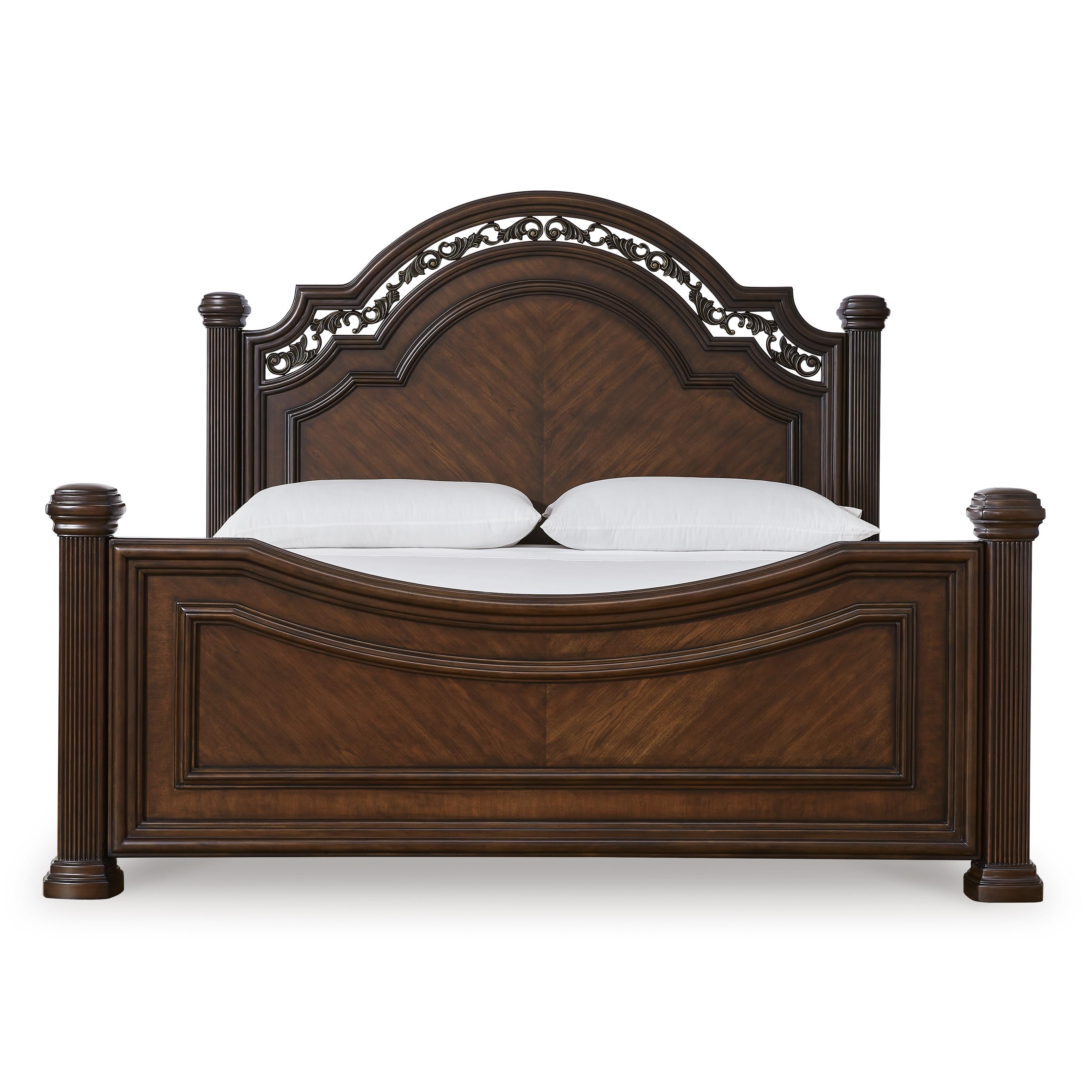  Signature Design by Ashley Lavinton B764B10 California King Poster Bed IMAGE 2