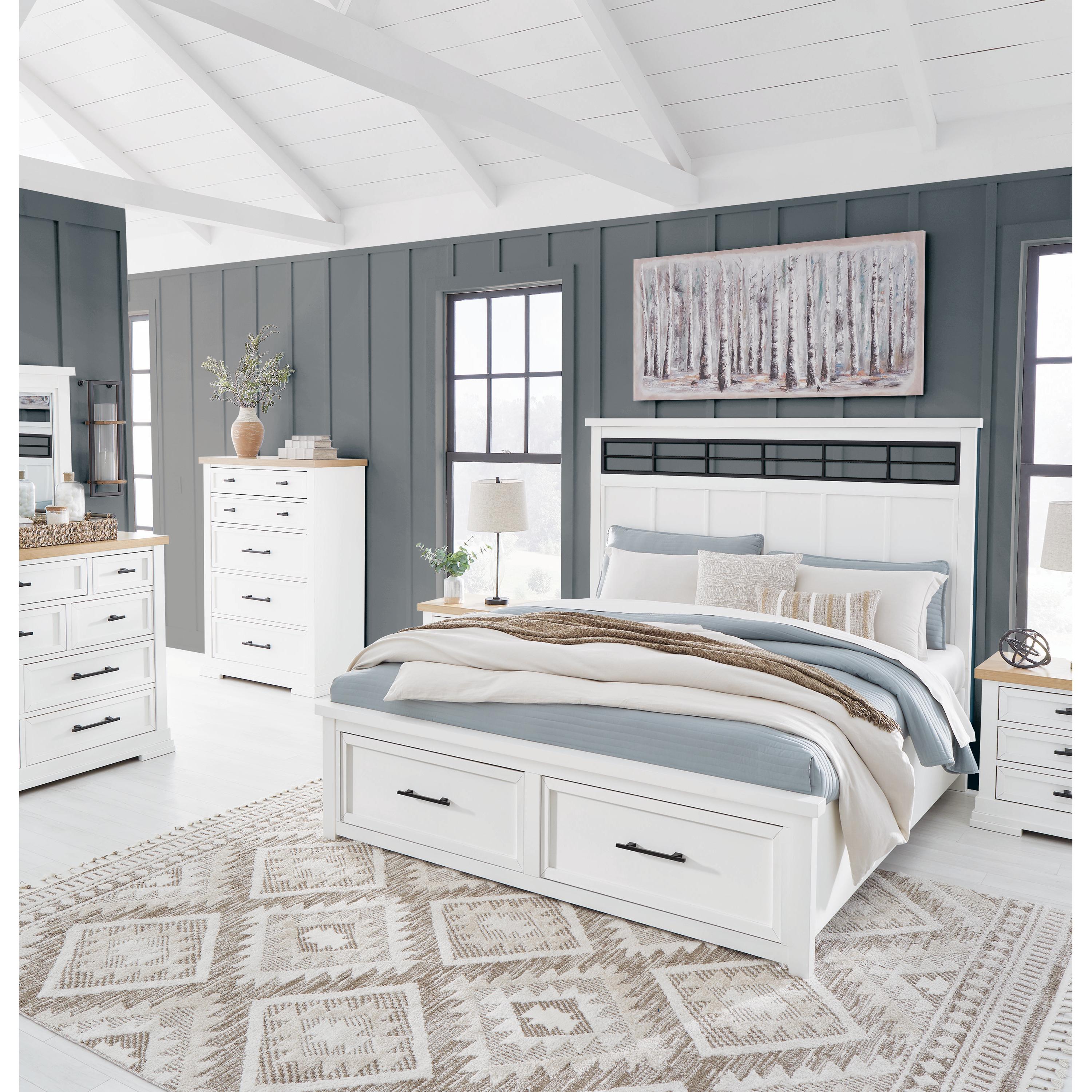  Benchcraft Ashbryn B844-46 Five Drawer Chest IMAGE 10