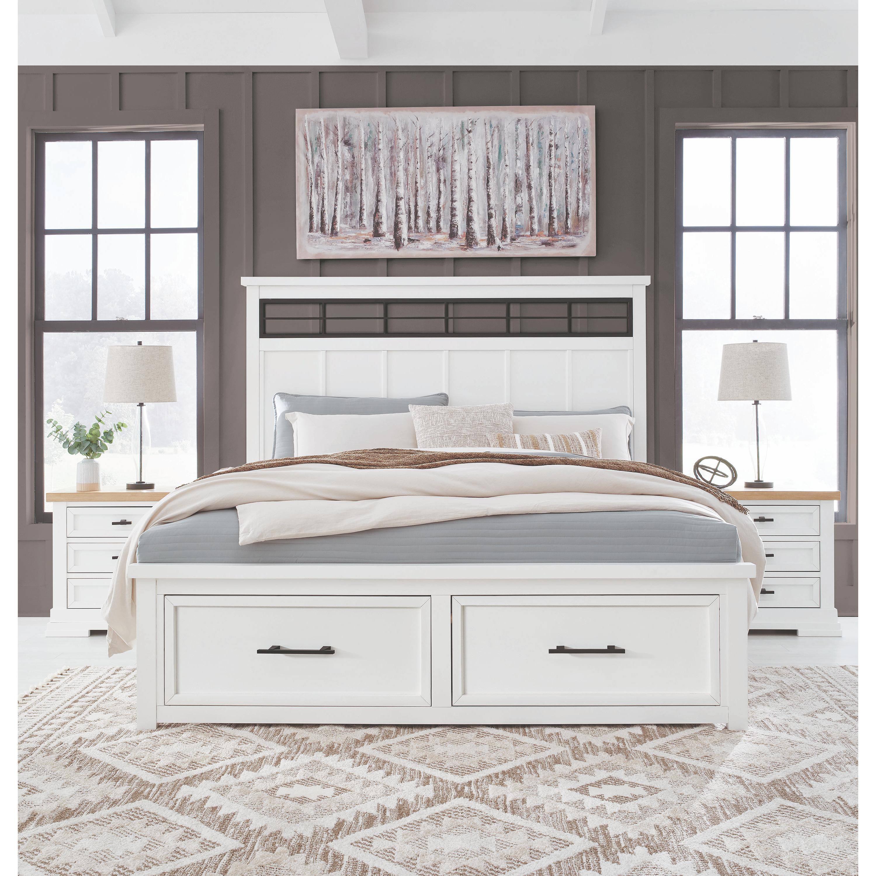  Benchcraft Ashbryn B844-93 Three Drawer Night Stand IMAGE 12