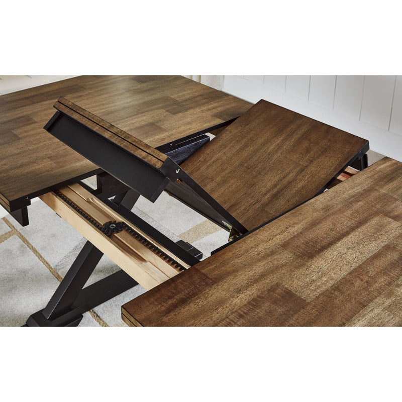 Signature Design by Ashley Wildenauer Dining Table D634-35 IMAGE 3