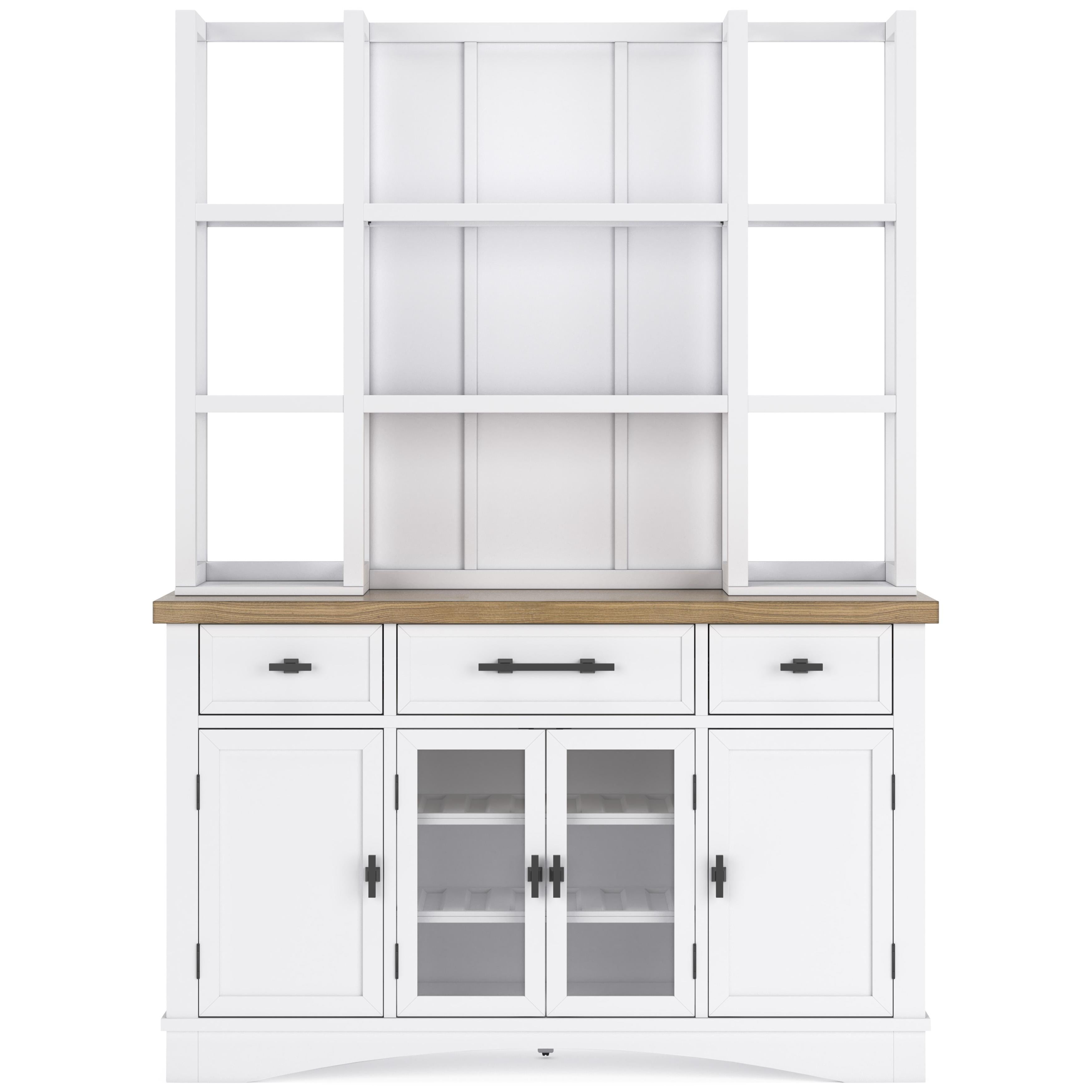 Signature Design by Ashley Ashbryn Server & Hutch D844-60/D844-61 IMAGE 3
