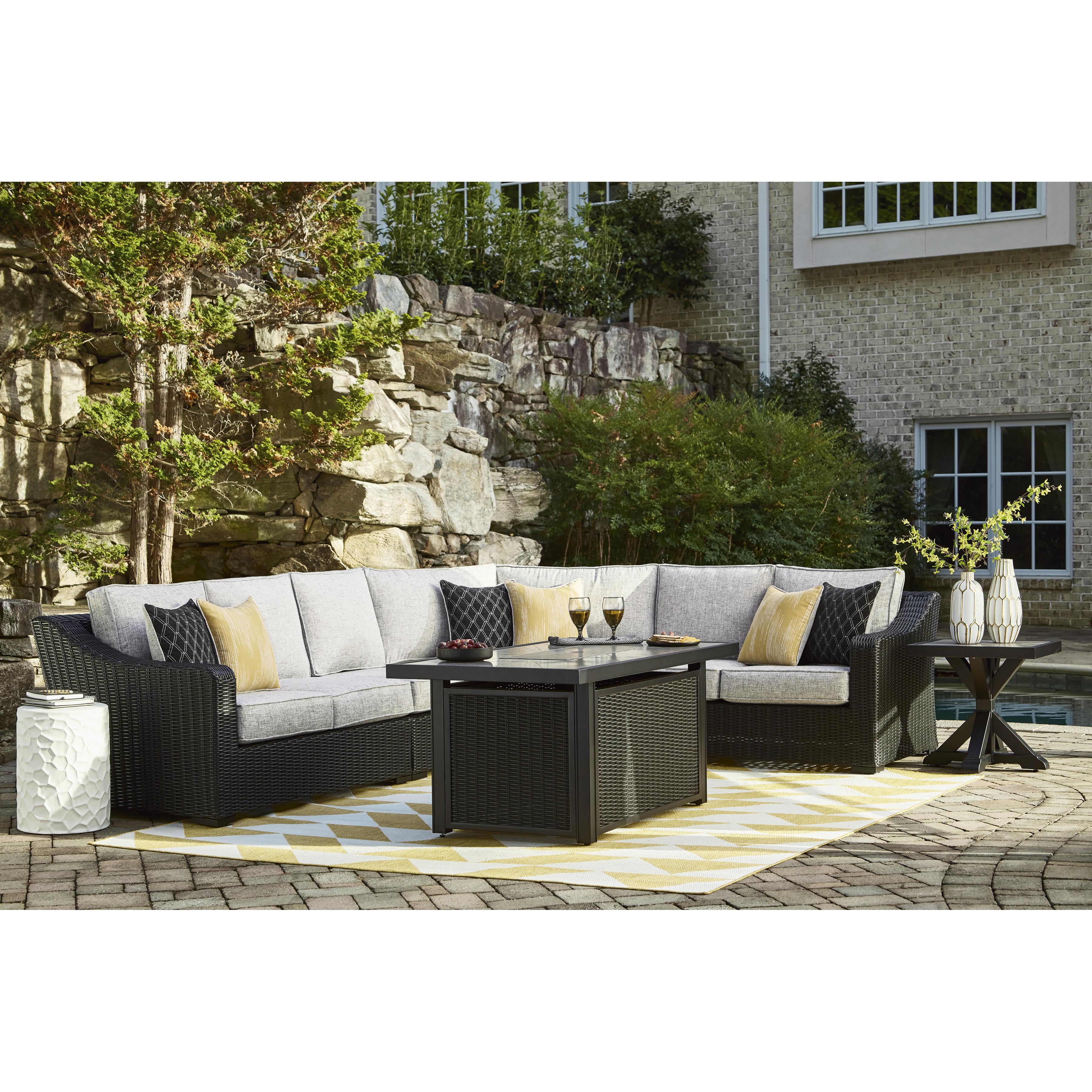  Signature Design by Ashley Beachcroft P792-773 Rectangular Fire Pit Table IMAGE 20