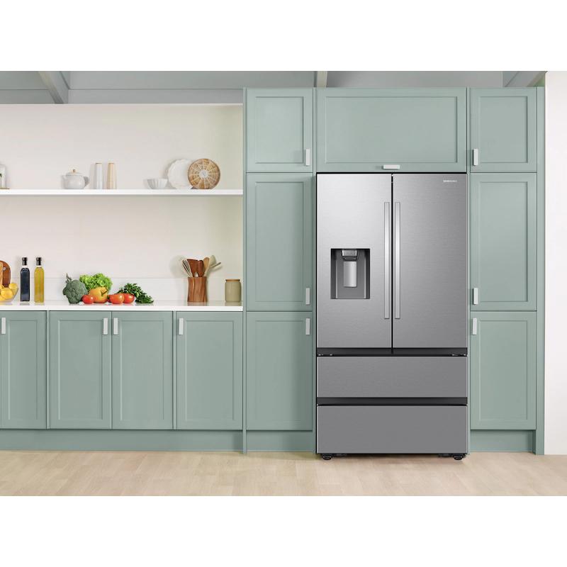 Samsung 36-inch, 30 cu. ft. French 4-Door Refrigerator with SmartThings Energy RF31CG7400SRAA IMAGE 8