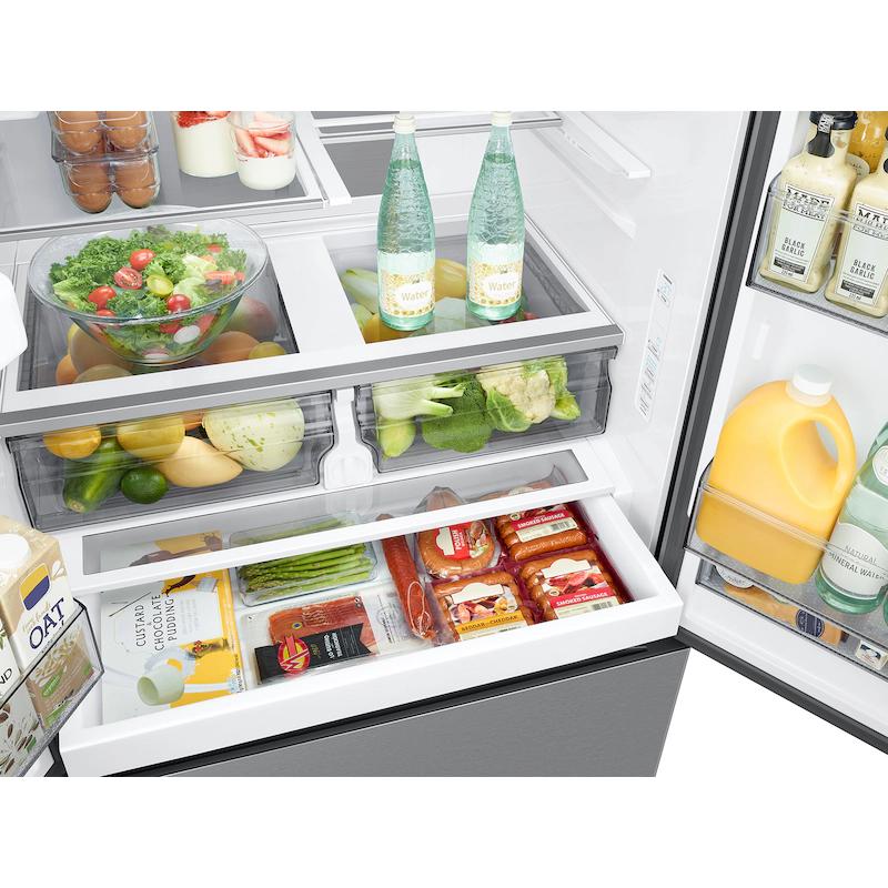 Samsung 36-inch, 31 cu. ft. French 3-Door Refrigerator with SmartThings Energy RF32CG5400SRAA IMAGE 6