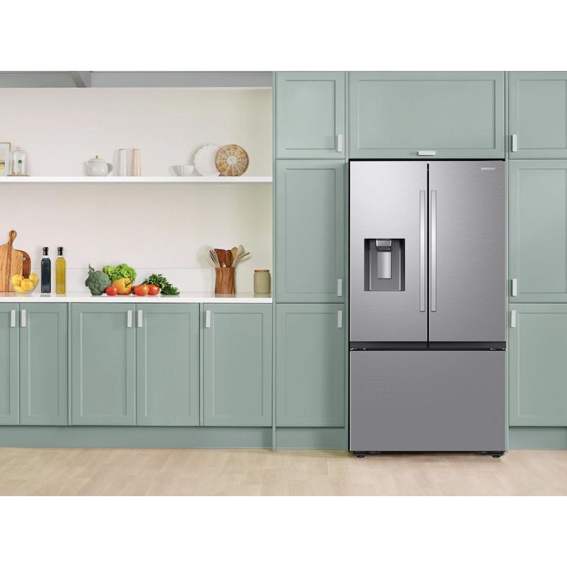 Samsung 36-inch, 31 cu. ft. French 3-Door Refrigerator with SmartThings Energy RF32CG5400SRAA IMAGE 8