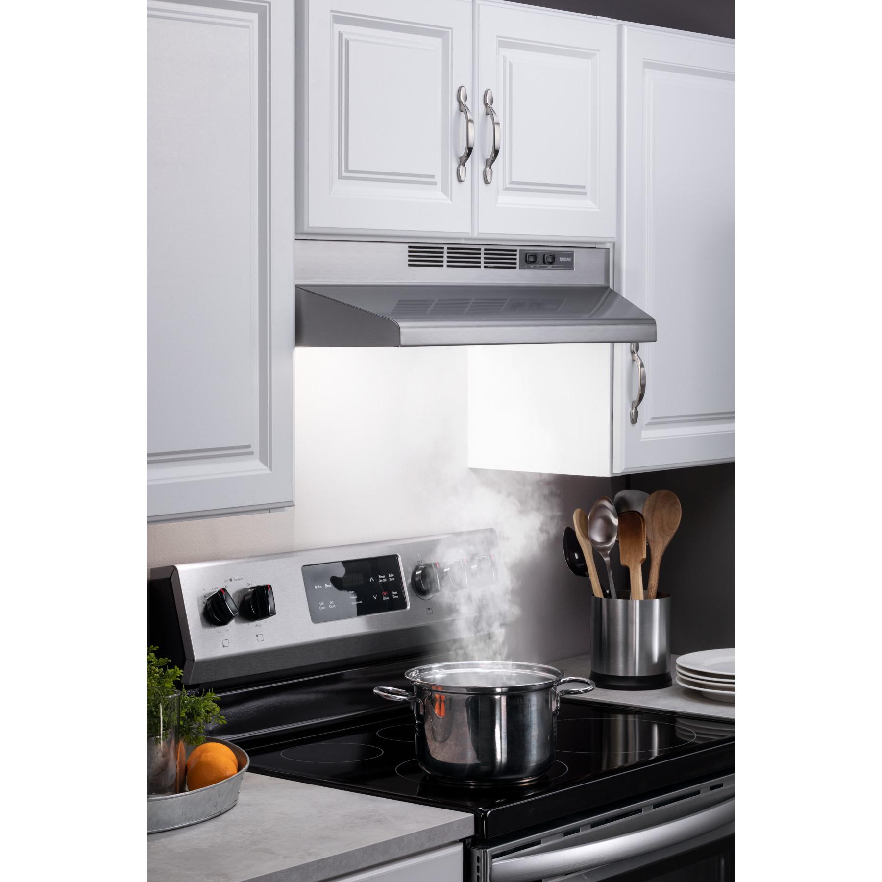  Broan 24-inch BU2 Under-Cabinet hood BU224SF IMAGE 4