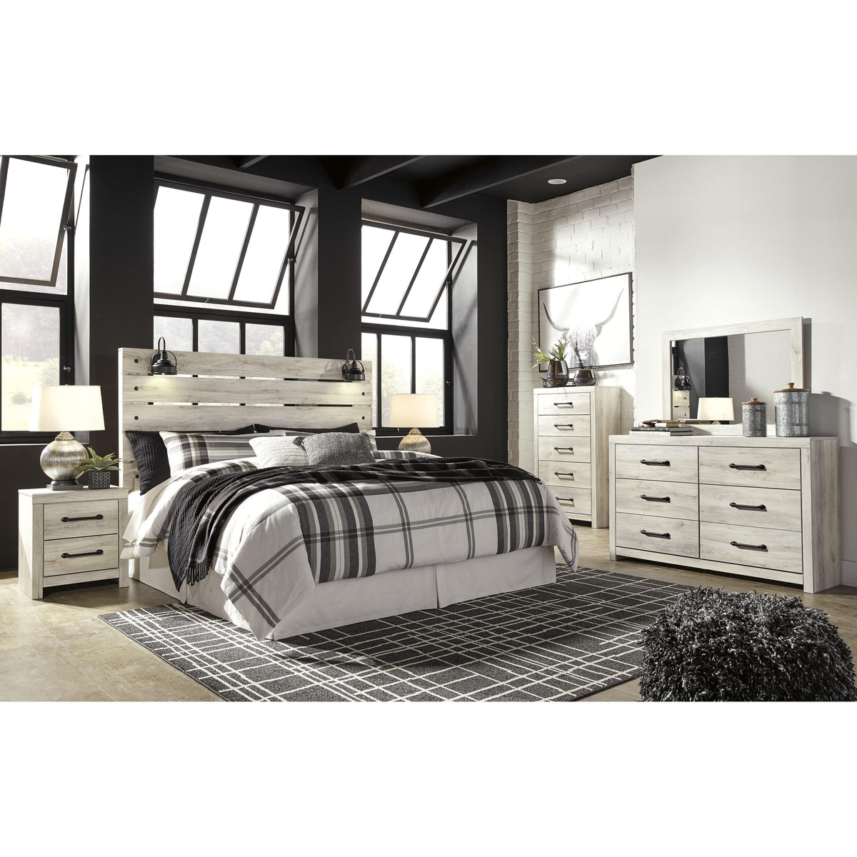  Signature Design by Ashley Cambeck B192-58 King Panel Headboard IMAGE 8
