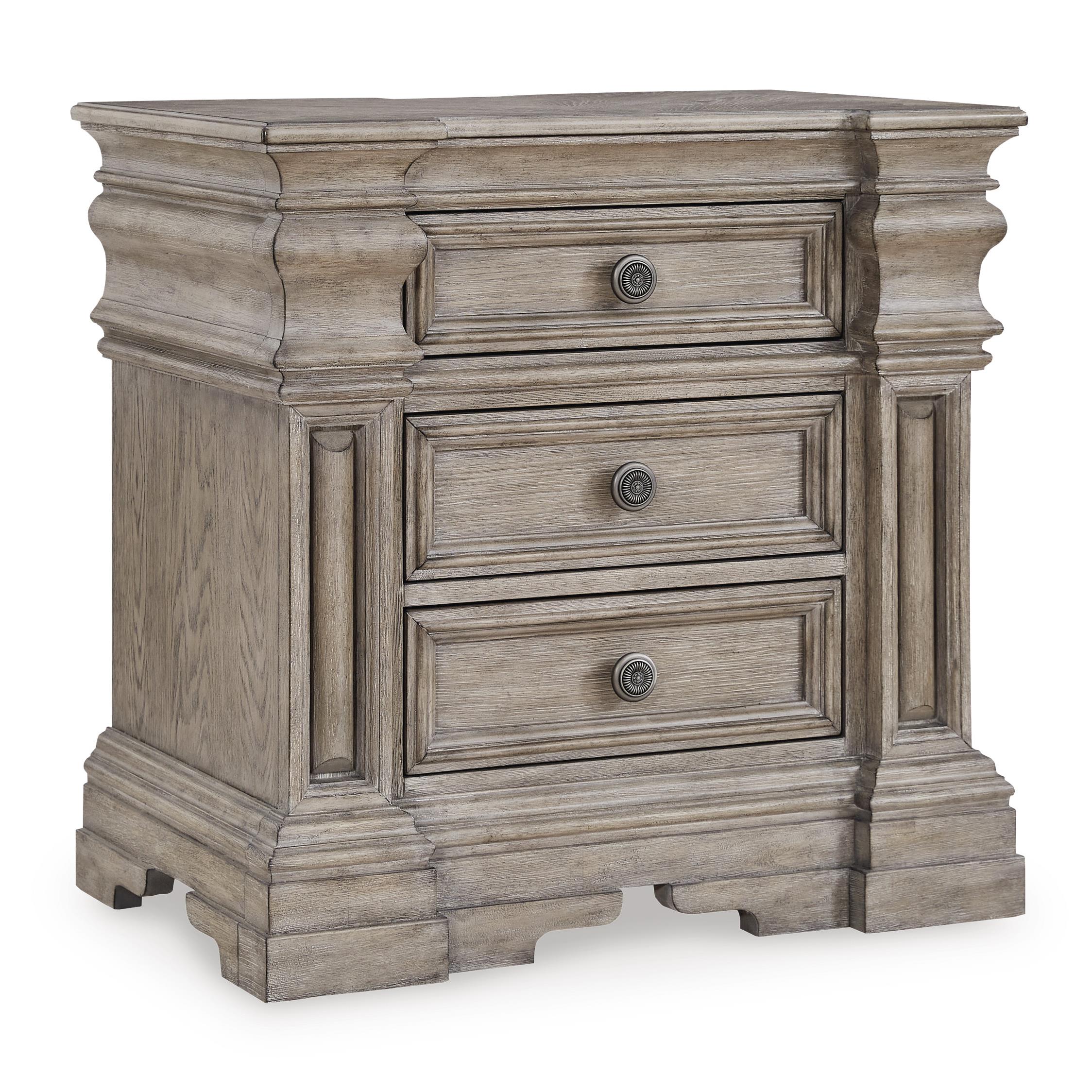  Signature Design by Ashley Blairhurst B916-93 Three Drawer Night Stand IMAGE 1