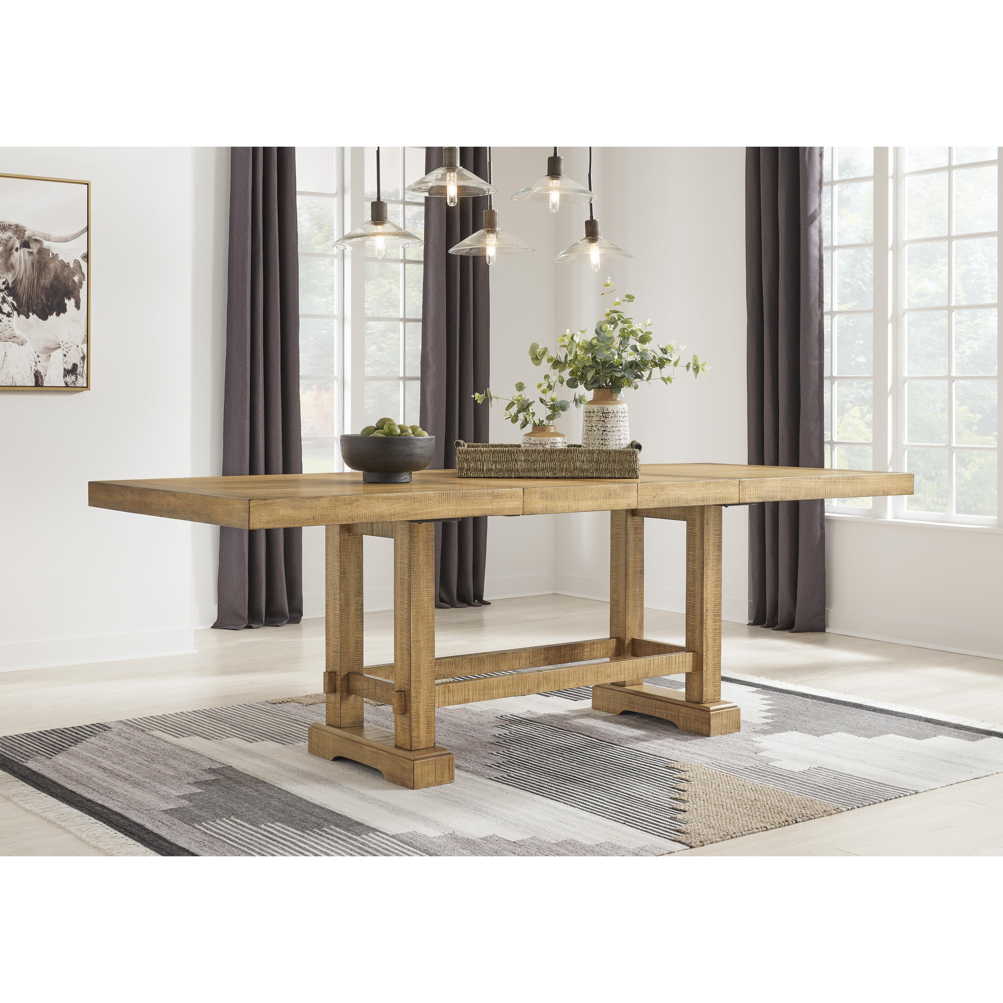  Signature Design by Ashley Havonplane D773-32 Rectangular Dining Room Counter Extension Table IMAGE 6
