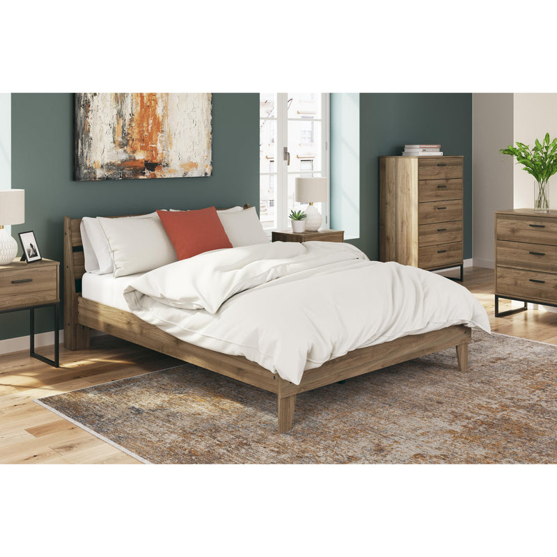 Signature Design by Ashley Deanlow Queen Panel Bed EB1866-157/EB1866-113 IMAGE 8