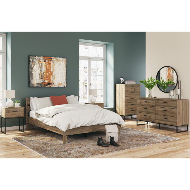 Signature Design by Ashley Deanlow Queen Panel Bed EB1866-157/EB1866-113 IMAGE 9