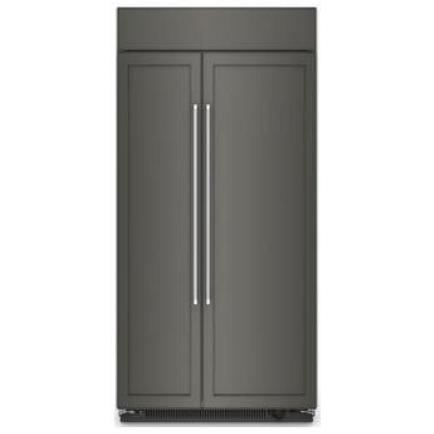 KitchenAid 25.5 cu. ft. Built-in Side-by-Side Refrigerator with Internal Ice Maker KBSN702MPA IMAGE 1