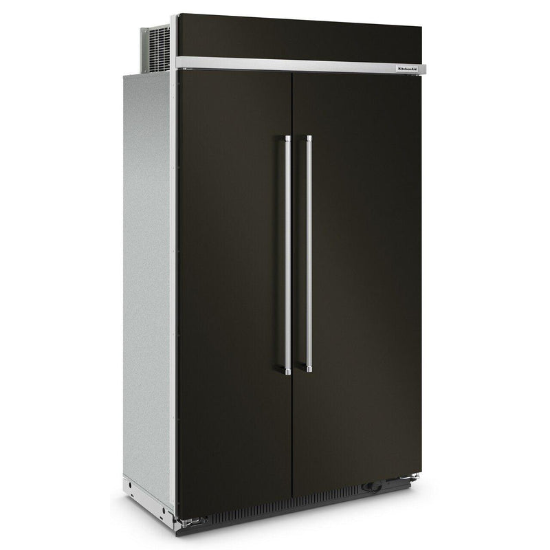 KitchenAid 48-inch, 30 cu. ft. Built-in Side-by-Side Refrigerator with Internal Ice Maker KBSN708MBS IMAGE 4