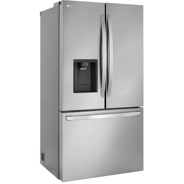 LG 36-inch, 30.7 cu. ft. Freestanding French 3-Door Refrigerator with Door Cooling+ LRFXS3106S IMAGE 3