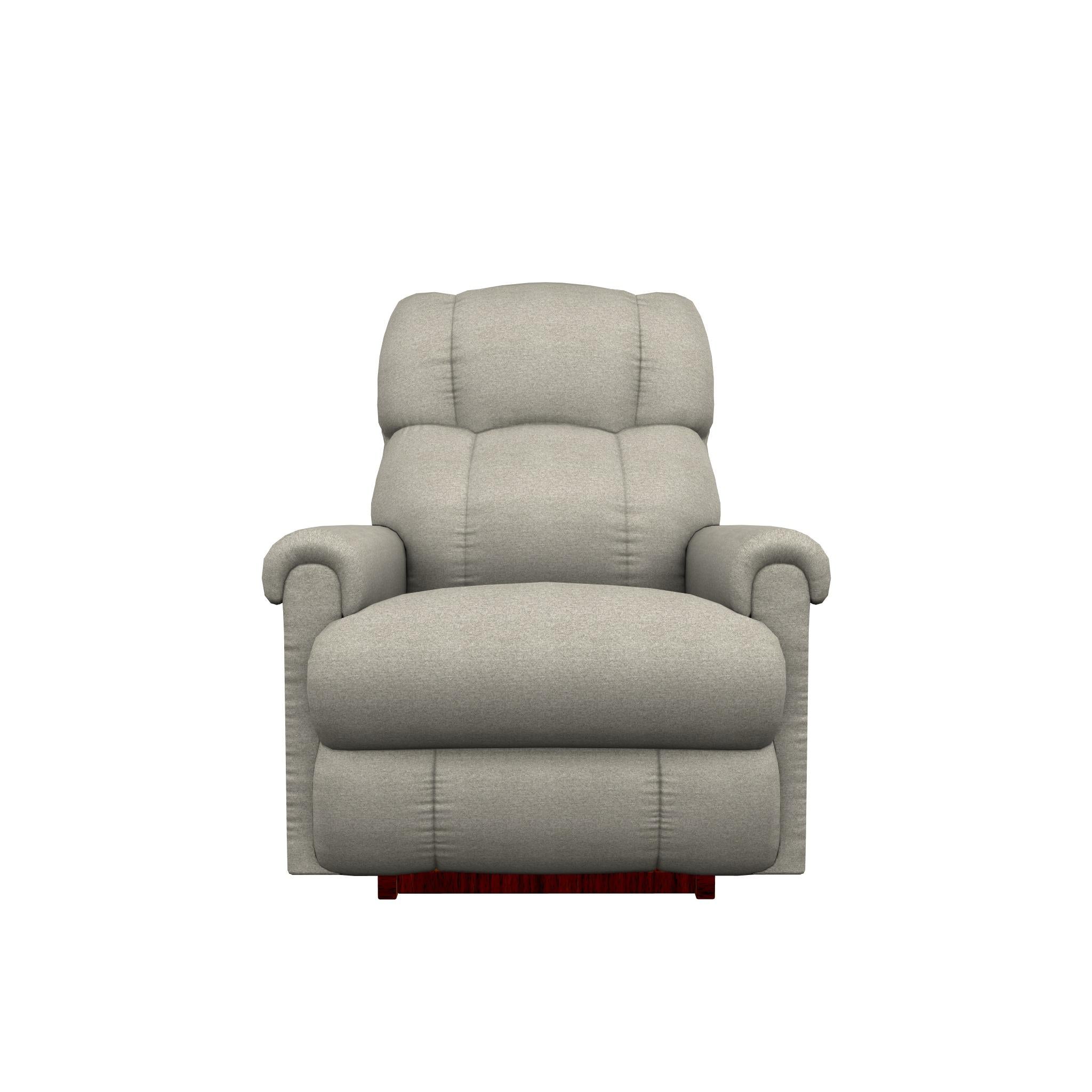  La-Z-Boy Pinnacle Power Rocking Recliner w/ Headrest & Lumbar - Dove IMAGE 2