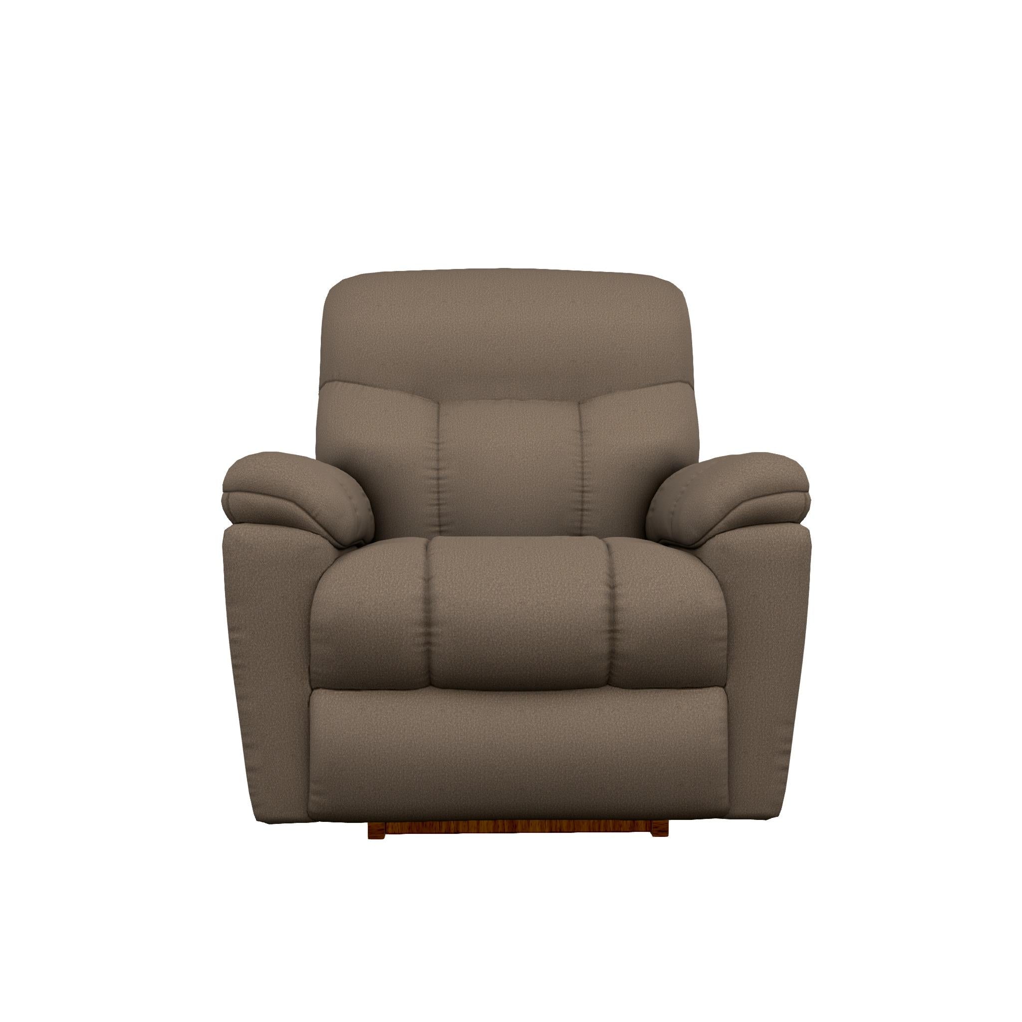  La-Z-Boy Morrison Power Rocking Recliner w/ Headrest & Lumbar - Cappuccino IMAGE 3