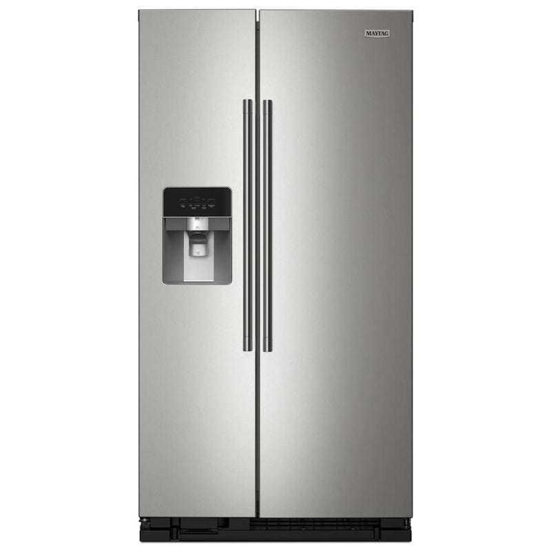 Maytag 36 in. 25 cu. ft. Countertop Depth Side-by-Side Refrigerator MRSF4036PZ IMAGE 1