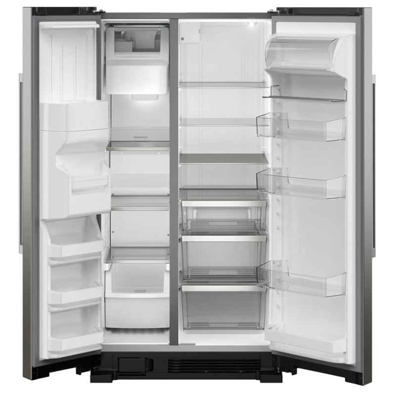 Maytag 36 in. 25 cu. ft. Countertop Depth Side-by-Side Refrigerator MRSF4036PZ IMAGE 2