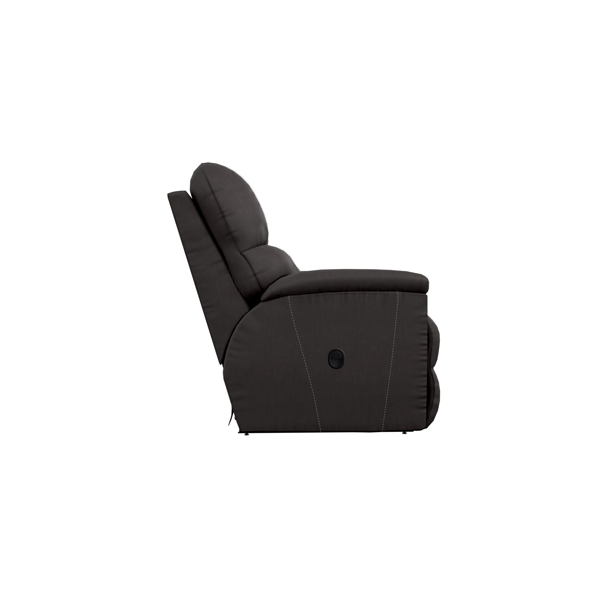  La-Z-Boy Trouper Reclining Loveseat w/ Console - Walnut IMAGE 3