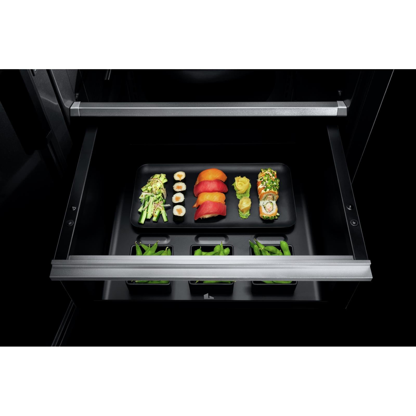 JennAir 30-inch, 16.3 cu.ft. Built-in Bottom Freezer Refrigerator with Obsidian Interior JBBFR30NMX IMAGE 11
